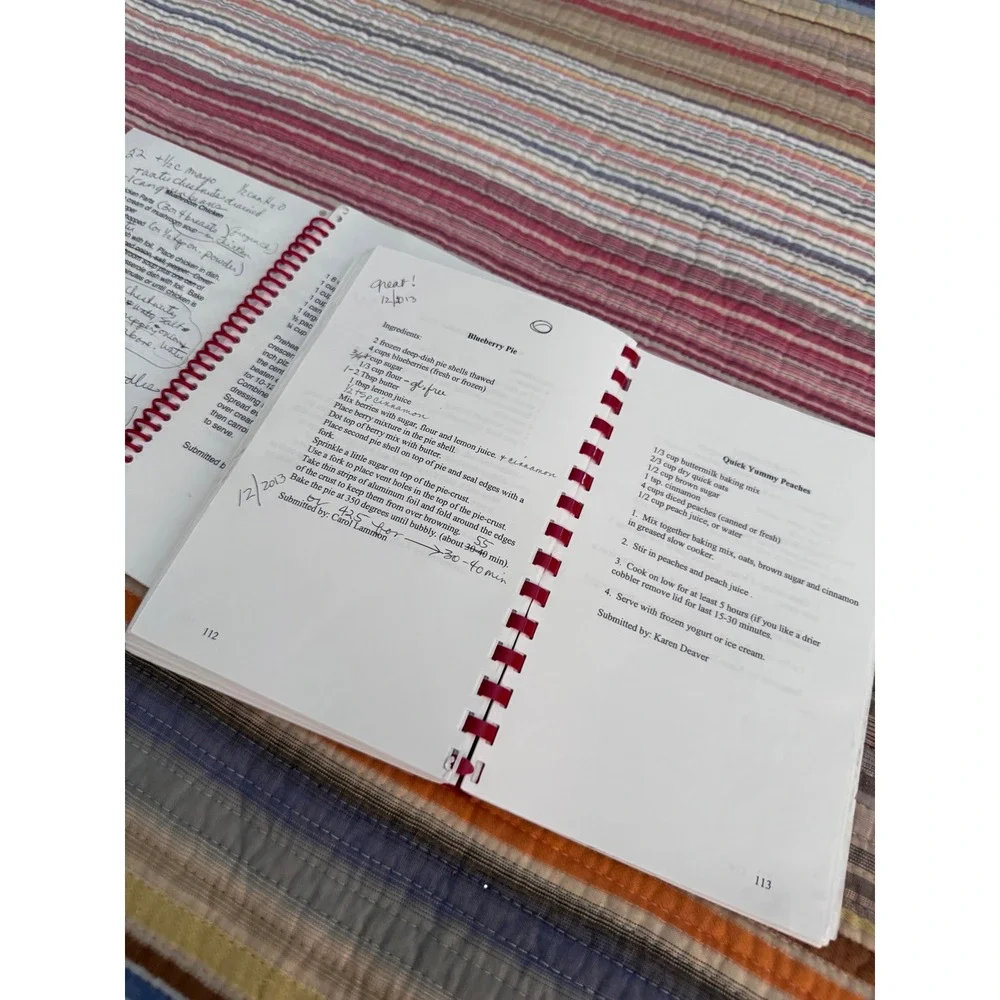 Capstone College of Nursing Cookbook 2001 2002 First Second Edition Set Alabama
